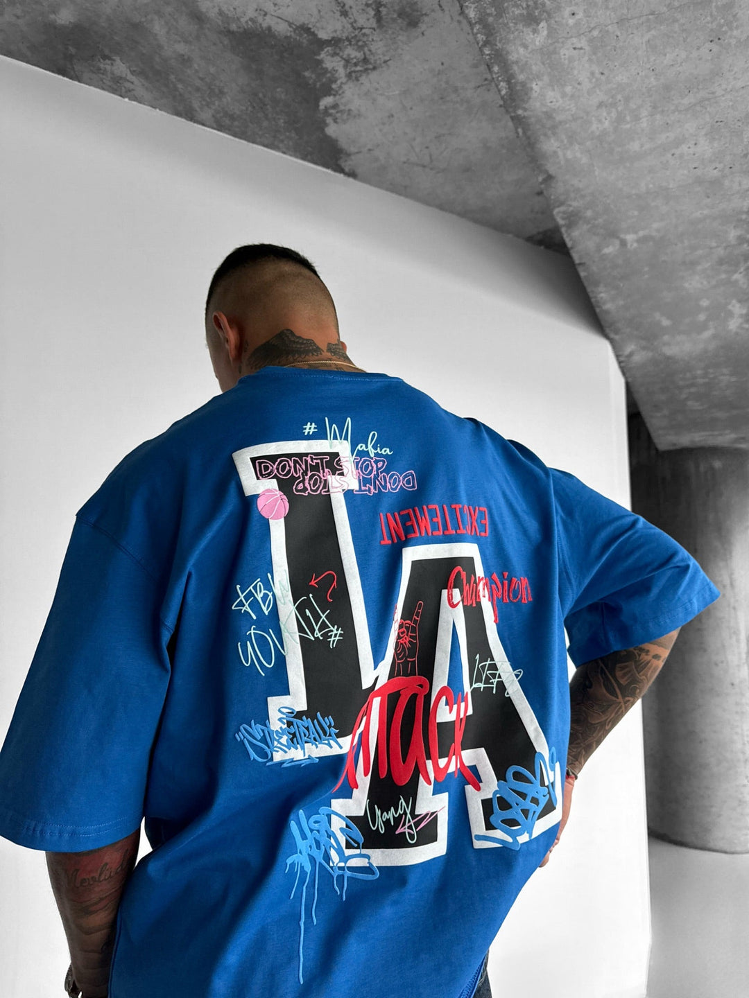 T-shirt Oversize L.A - Saks