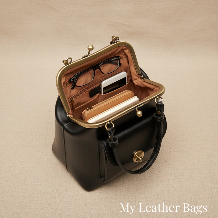 Elegancki vintage Lux torba
