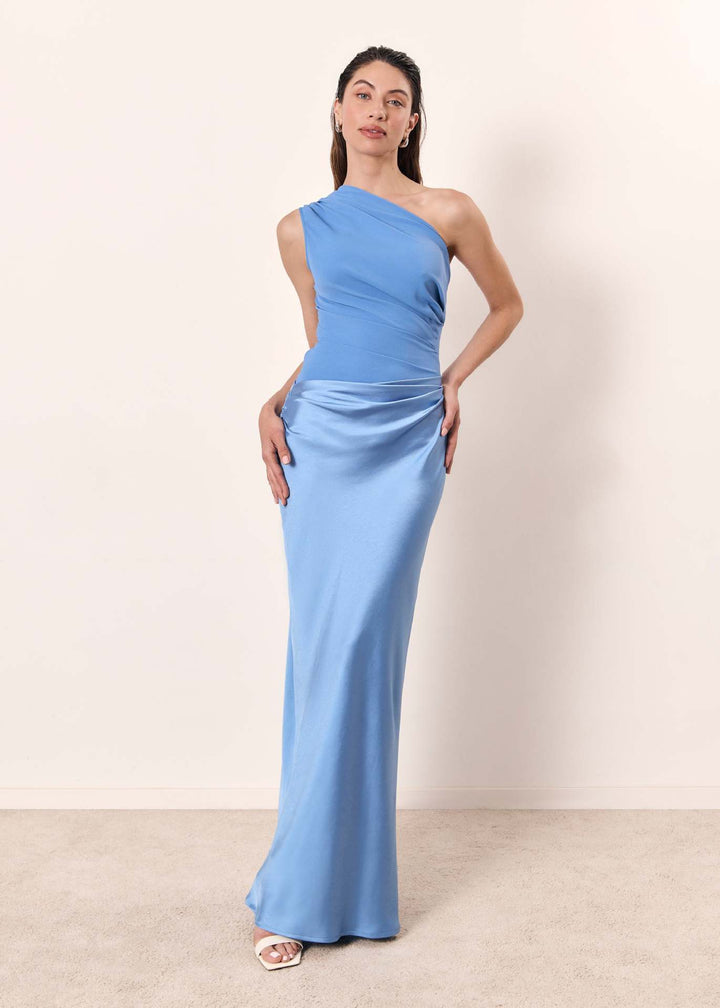 One-Shoulder sukienka maxi