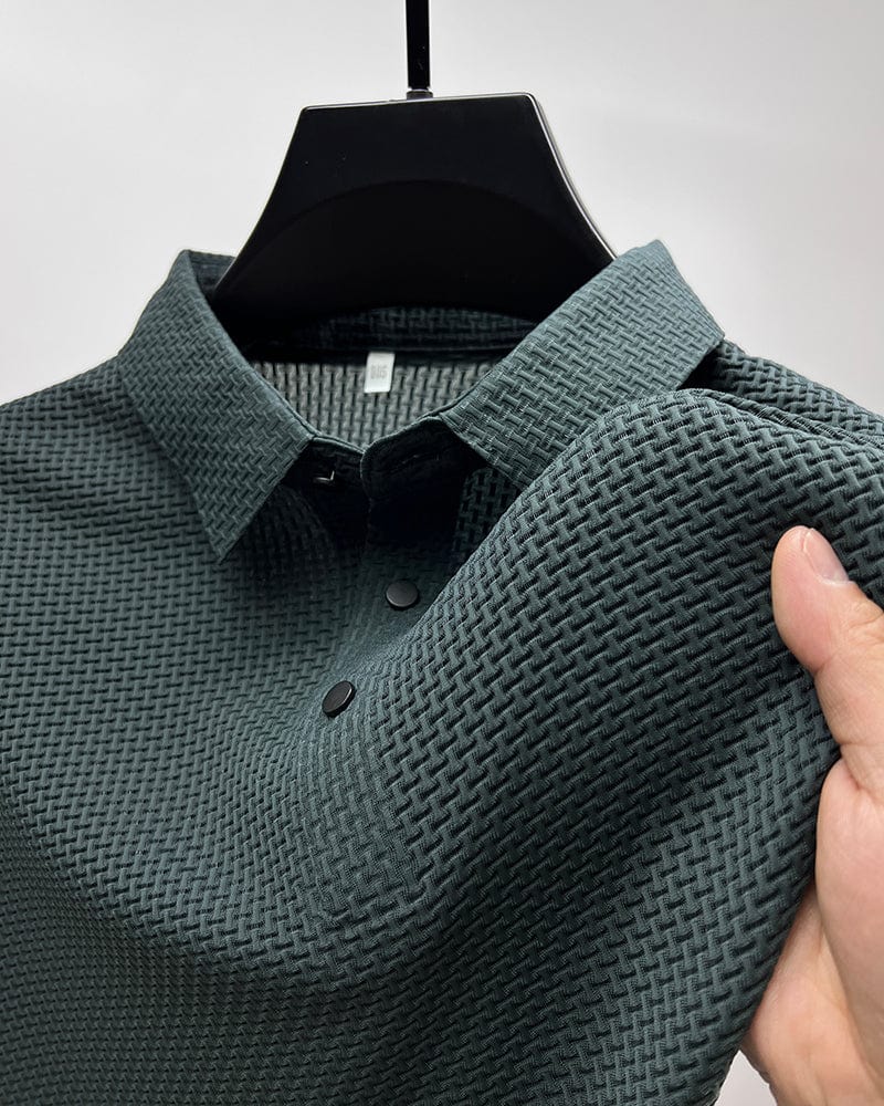 Stylowy Button-Up koszulka polo