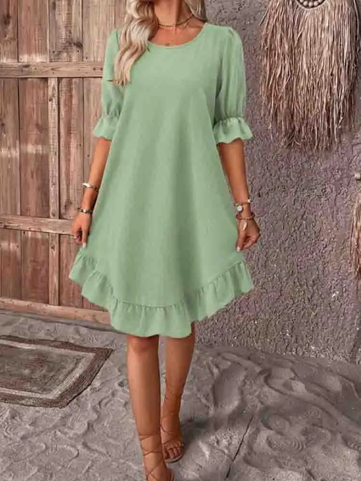 Letnia sukienka z ruffles