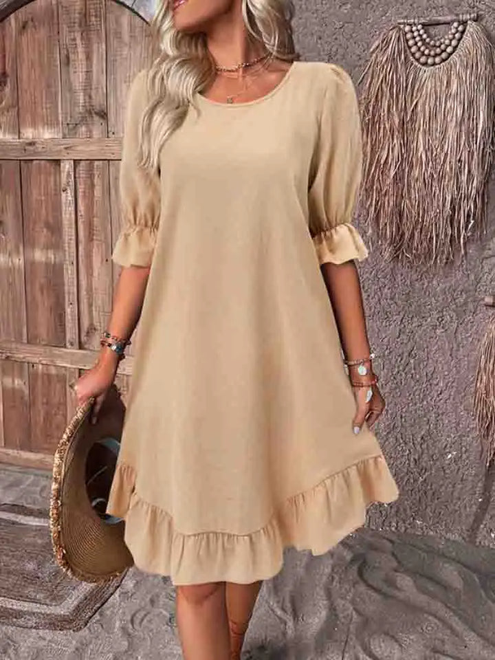 Letnia sukienka z ruffles