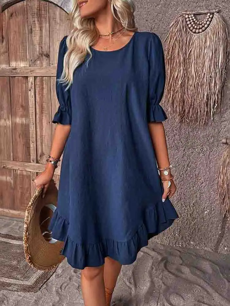 Letnia sukienka z ruffles