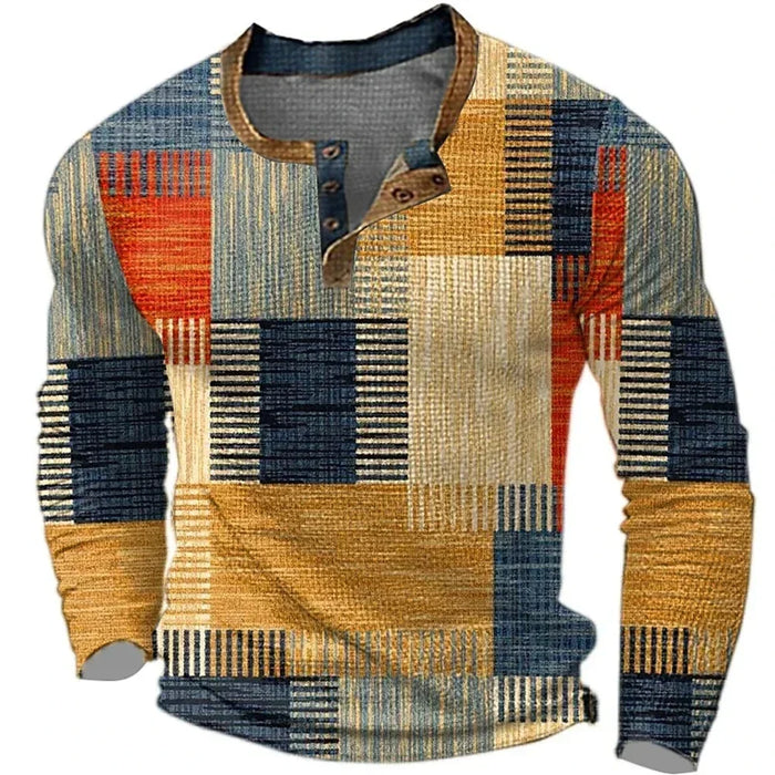 Multicolor koszula z długim rękawem