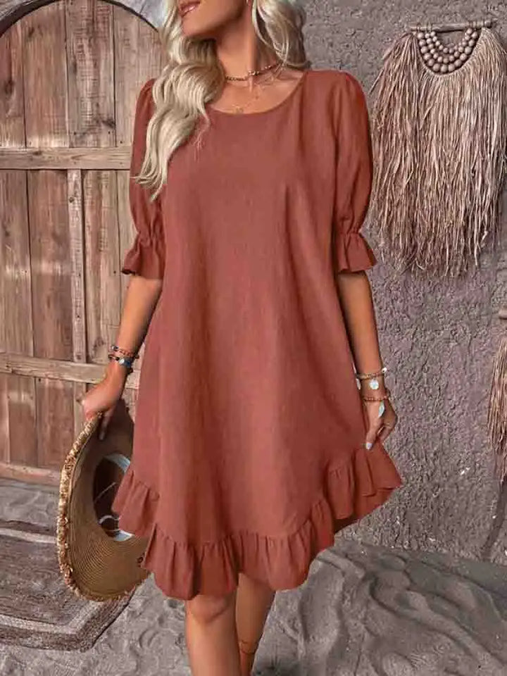 Letnia sukienka z ruffles