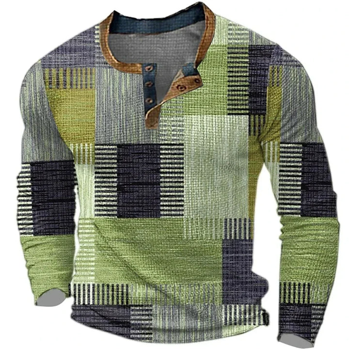 Multicolor koszula z długim rękawem
