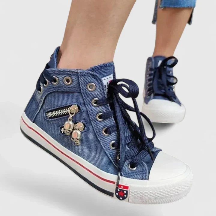 Stylowy ortopedyczny na zamek buty