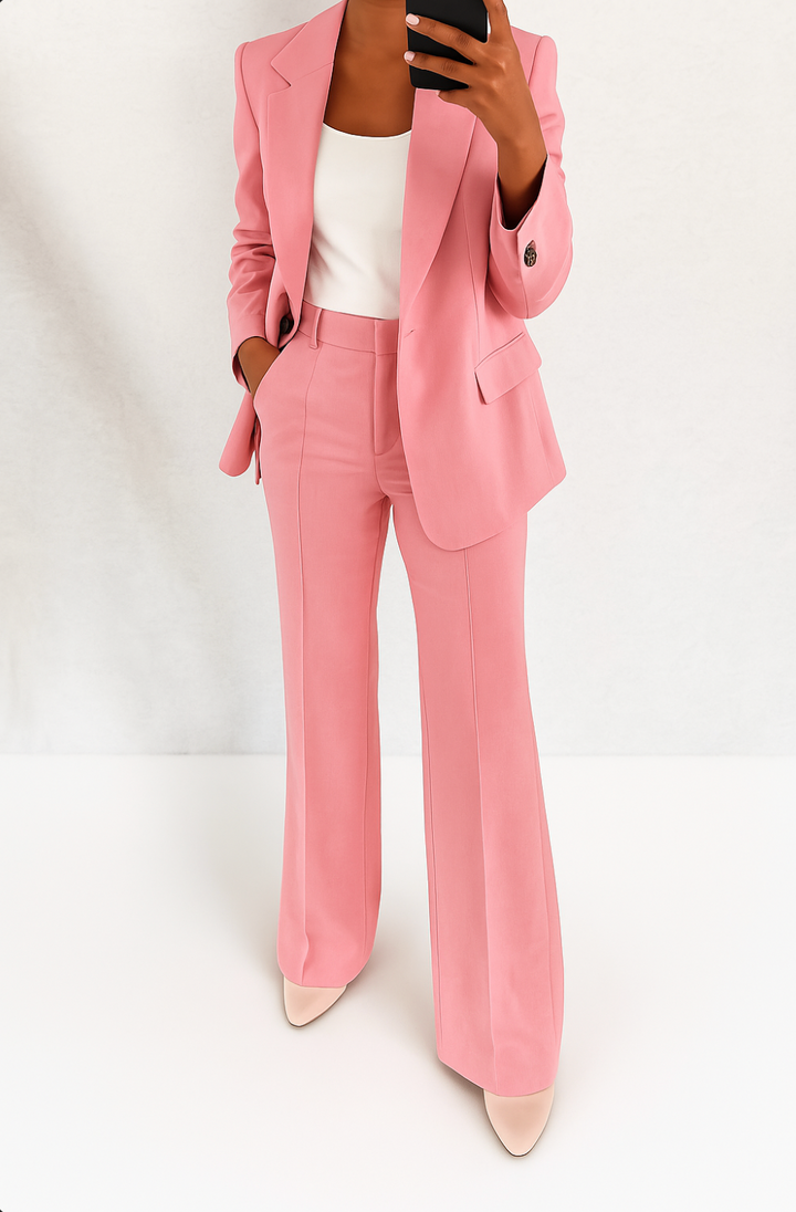 Chic Two-Piece marynarka &amp; Trouser zestaw