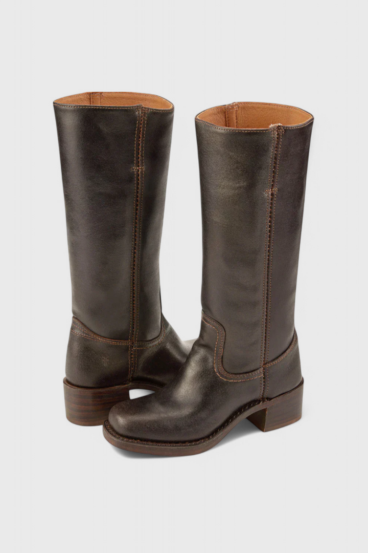 Klasyczny kolano-wysoki Heeled buty