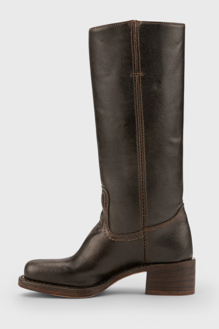 Klasyczny kolano-wysoki Heeled buty