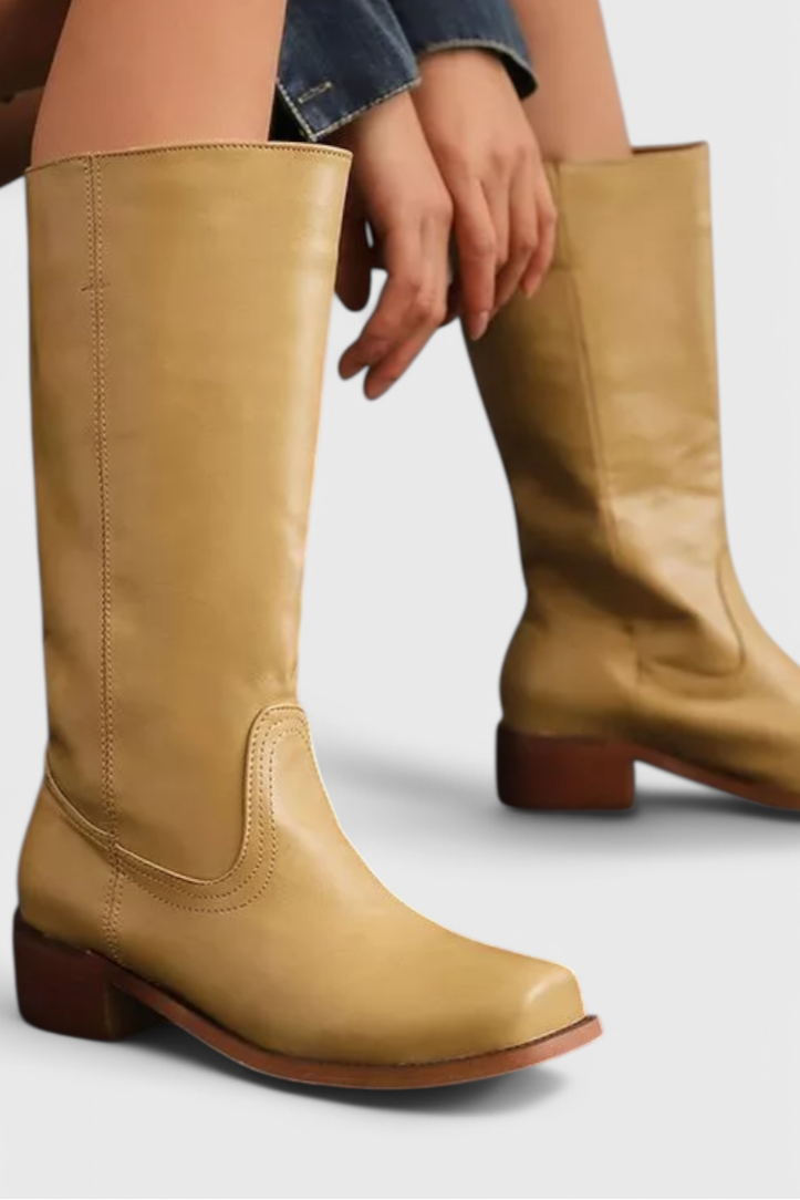 Klasyczny kolano-wysoki Heeled buty