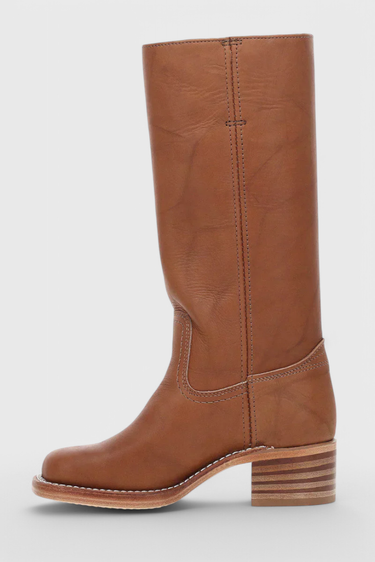 Klasyczny kolano-wysoki Heeled buty