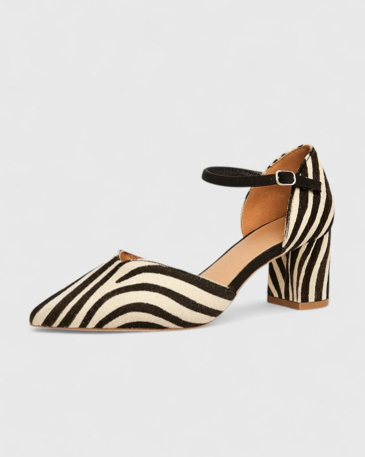 Elegancki Sling Pointed nosek szpilki