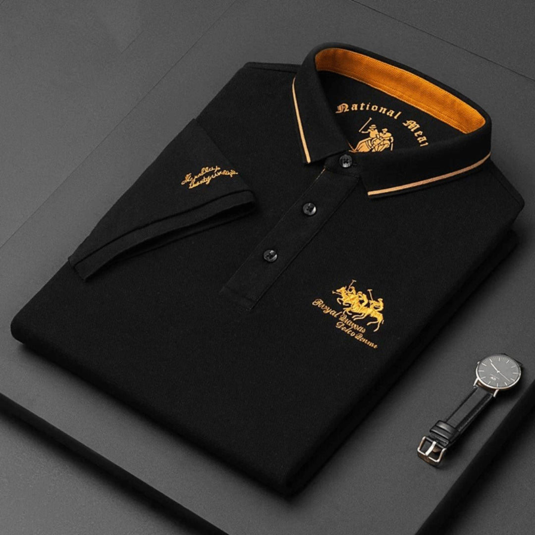 Stylowy Button-Up codzienny polo