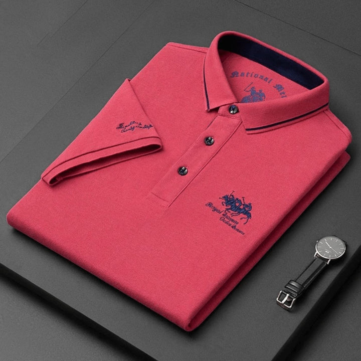 Stylowy Button-Up codzienny polo
