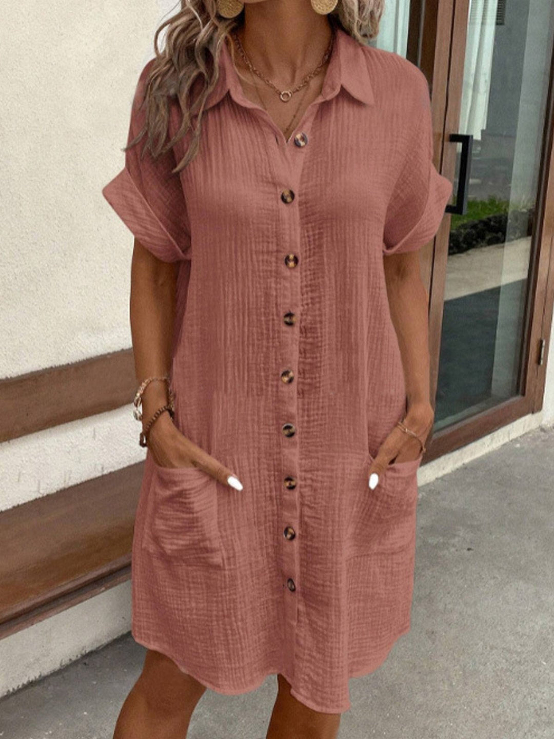Stylowy polo sukienka