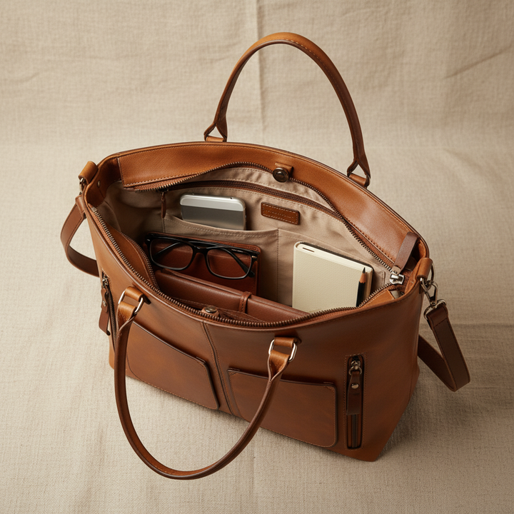 Elegancki kieszeń Shoulder torba