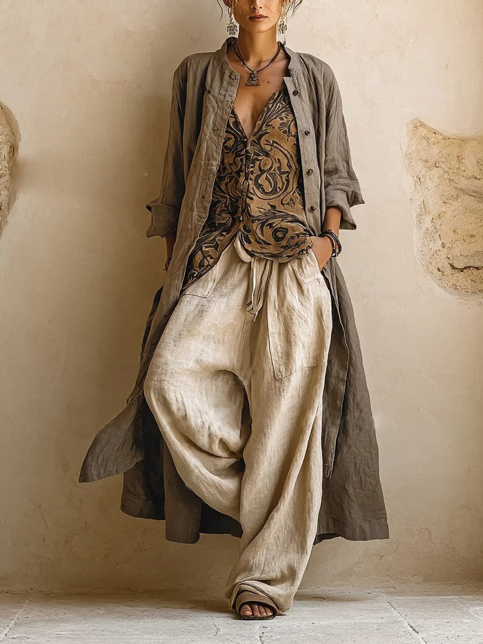 Swobodny Three-Piece zestaw