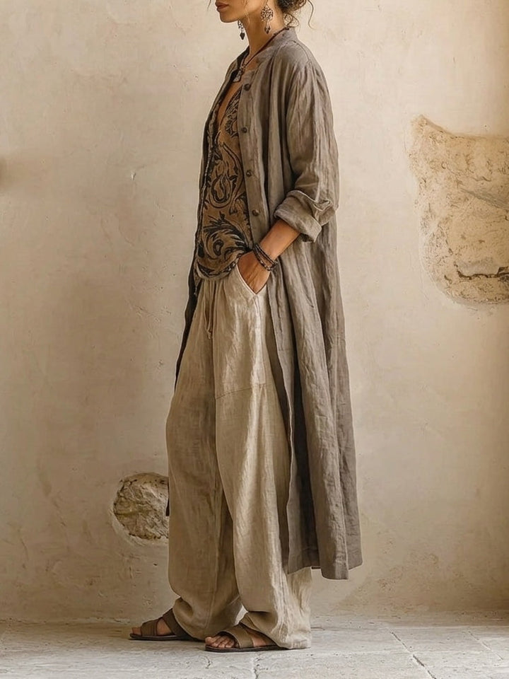 Swobodny Three-Piece zestaw