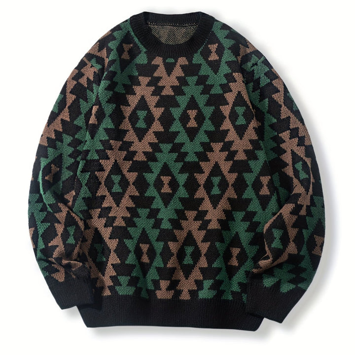 Tradycyjny wzór sweter