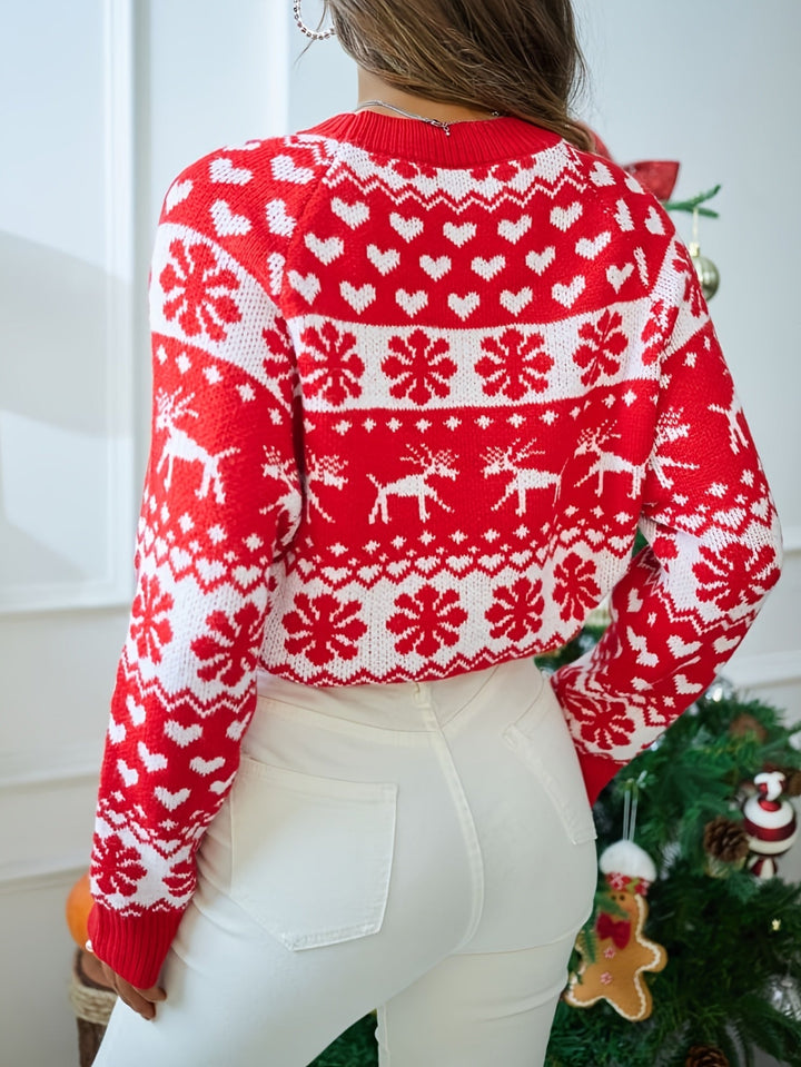 Festive Fair Isle sweter