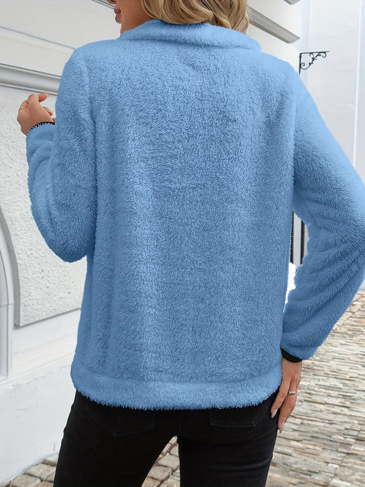 Przytulny zamek 1/2 sweter