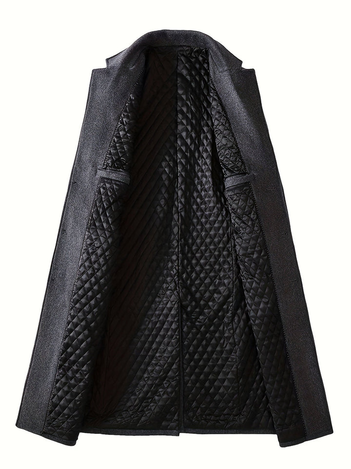 Elegancki długi Overcoat