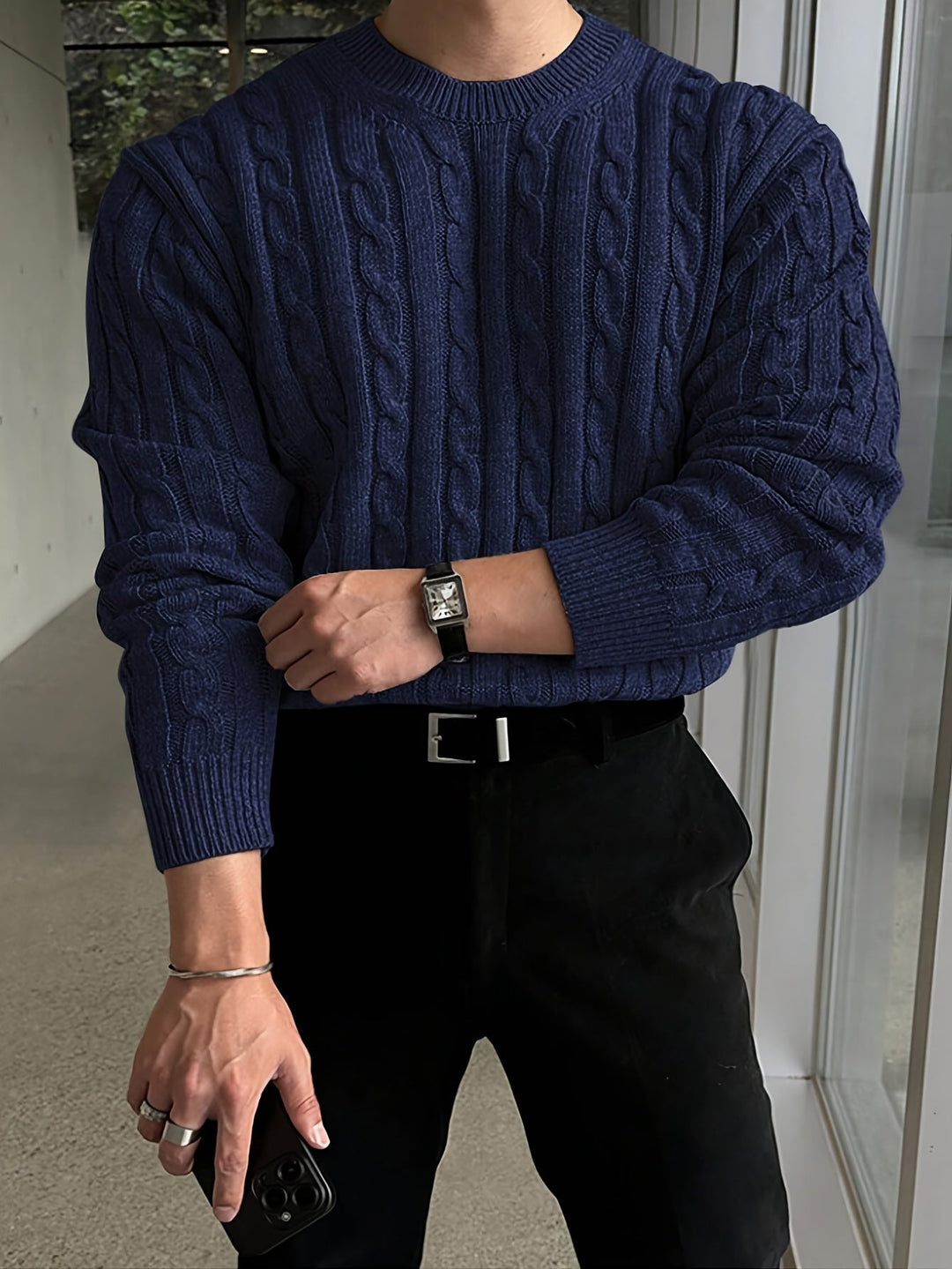 Twisted Cable sweter sweter