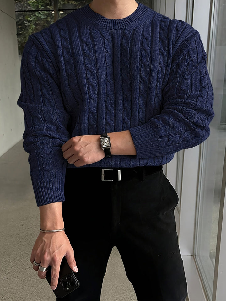 Twisted Cable sweter sweter