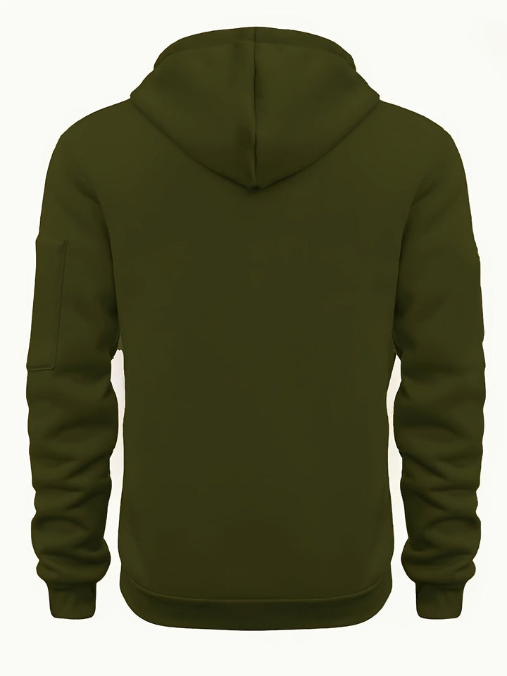 Codzienny Zip-Up bluza z kapturem