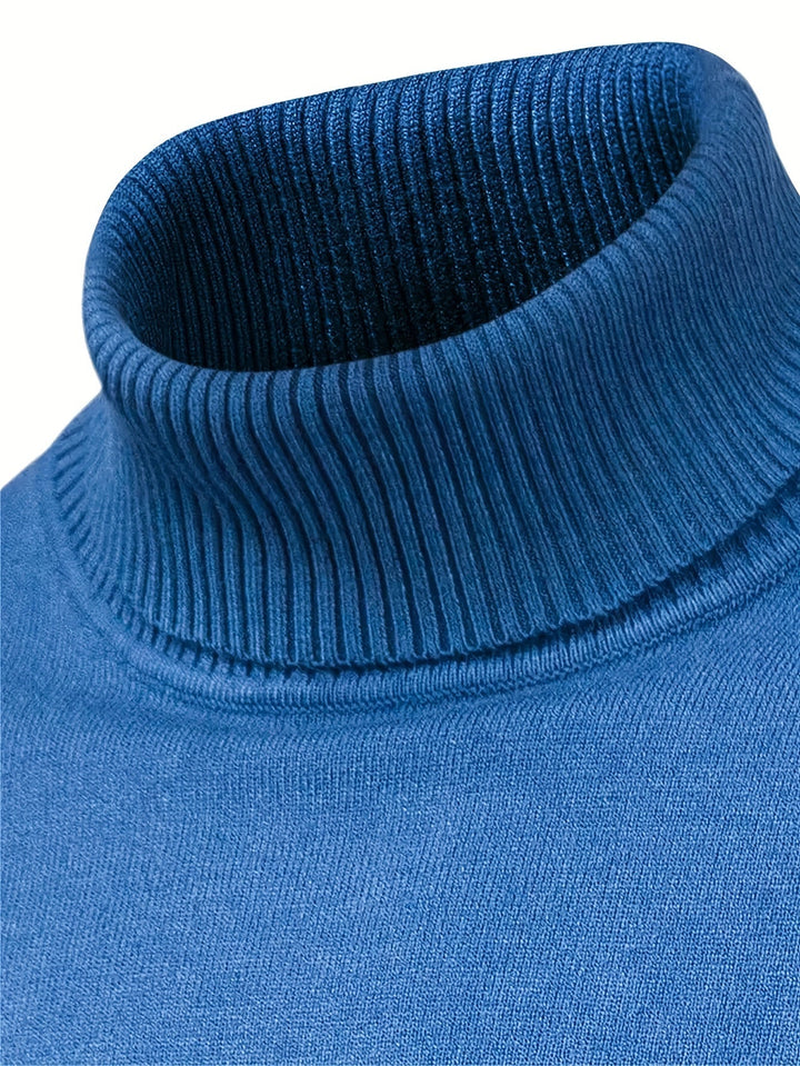 Klasyczny półgolf sweter
