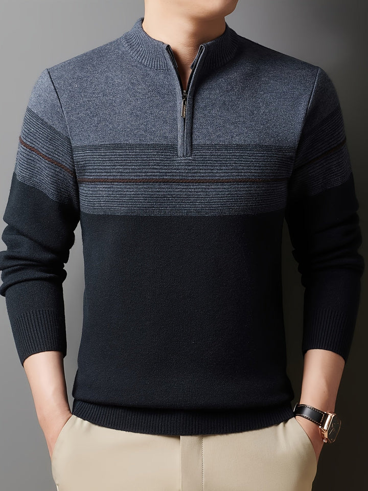 Zamek-szyja sweter