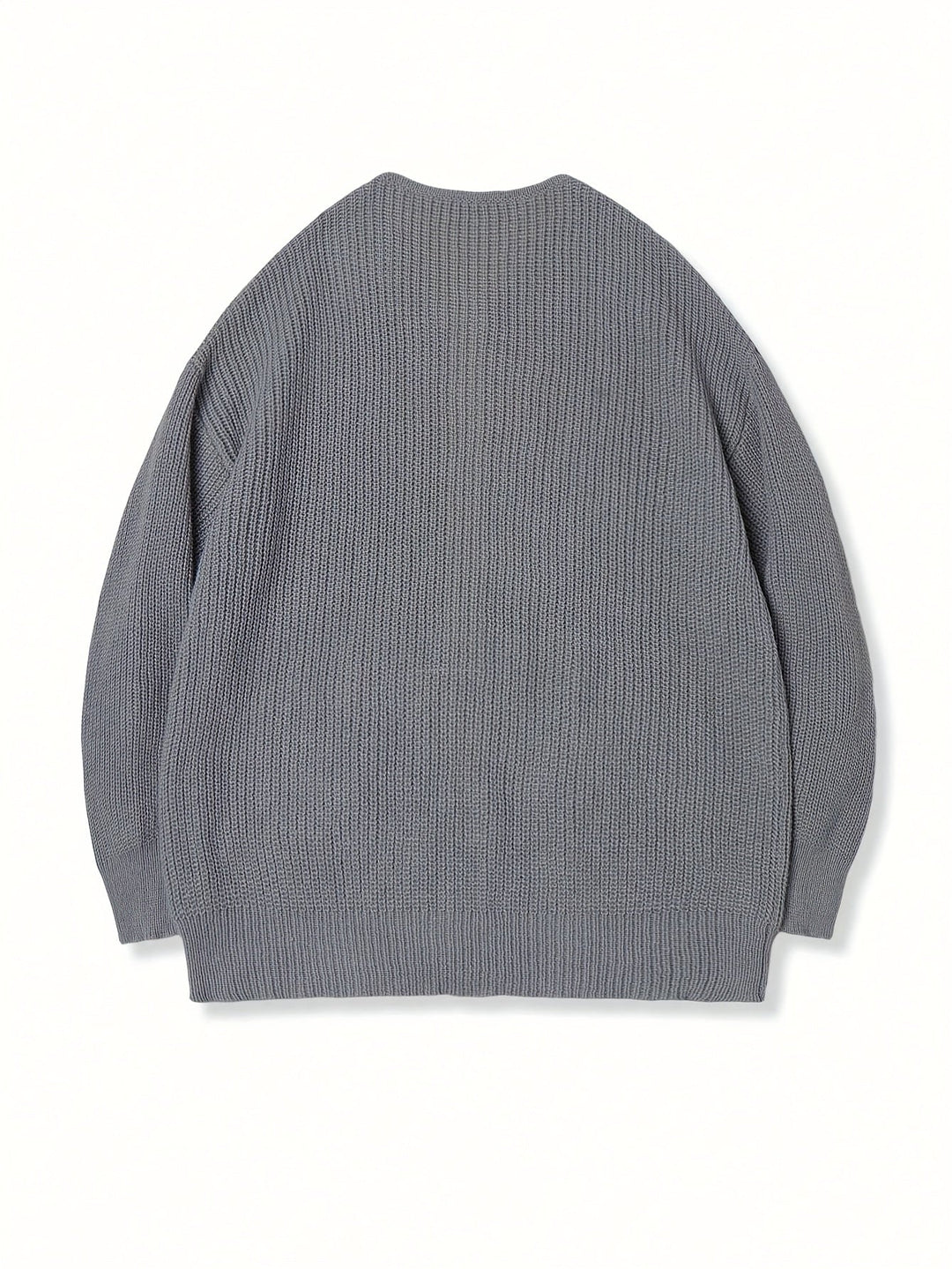 Swobodny Zip-Up kardigan