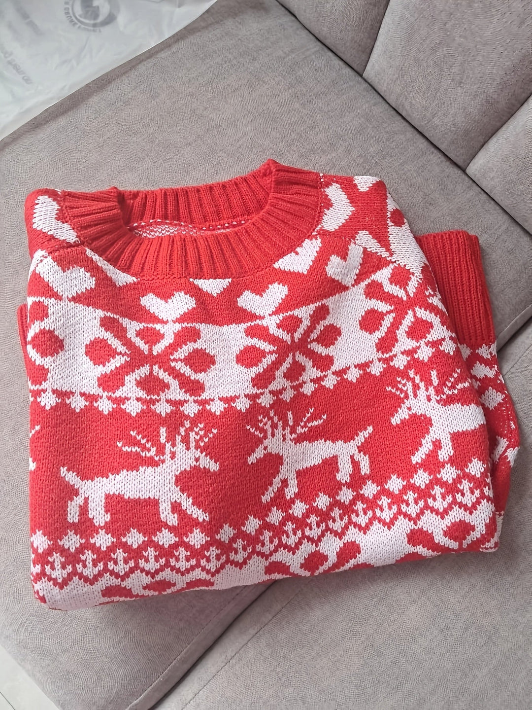 Festive Fair Isle sweter
