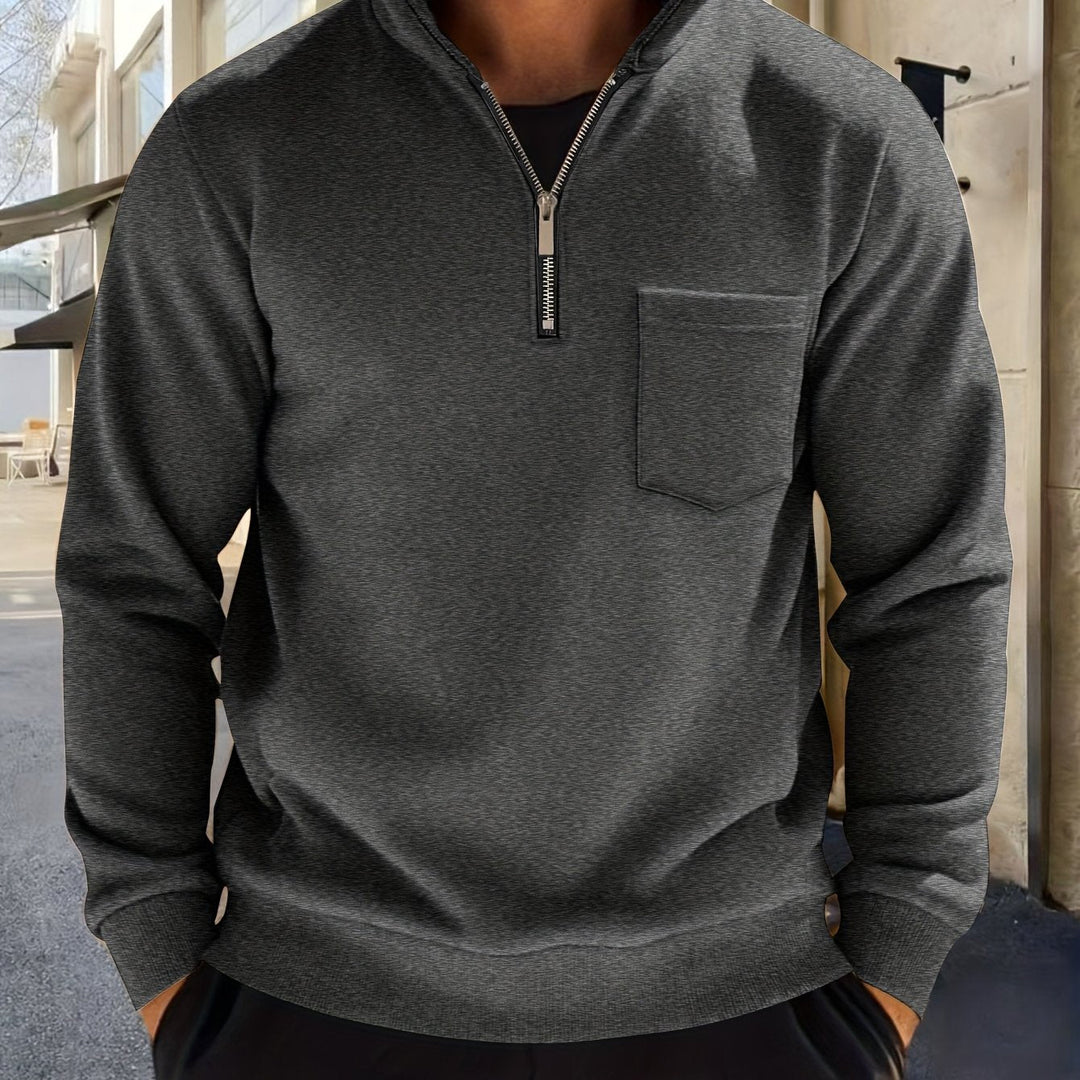 Elegancki zamek 1/2 sweter