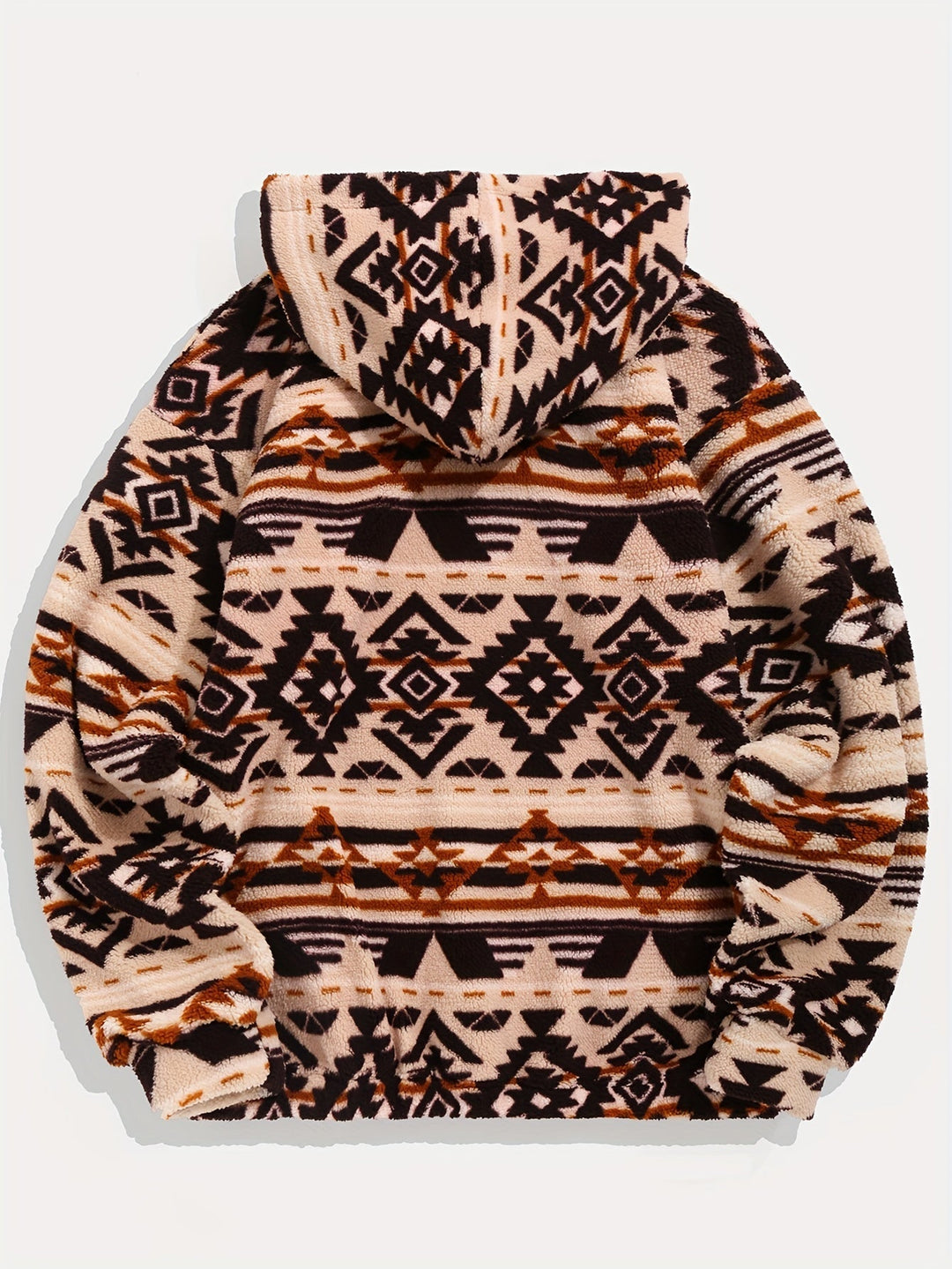 Wzorzysty bluza z kapturem