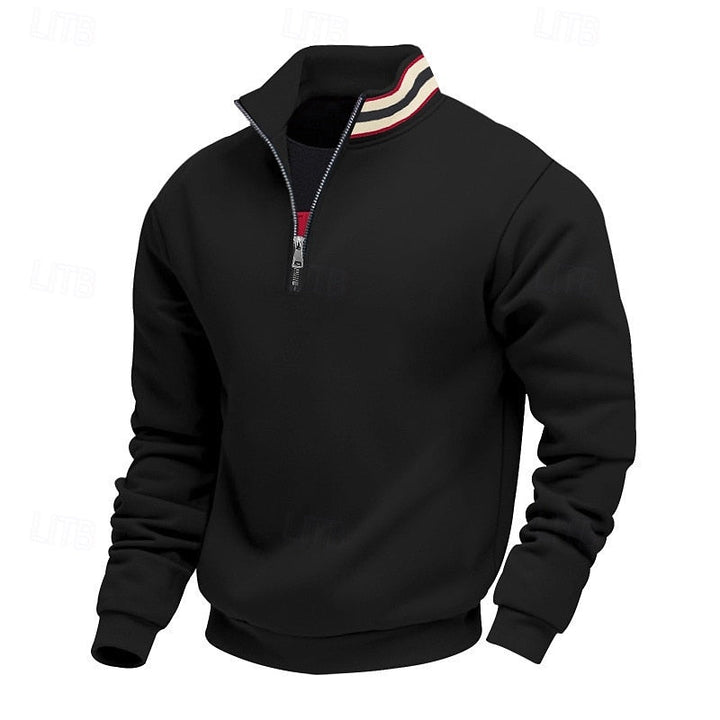 Zamek 1/4 stójka sweter