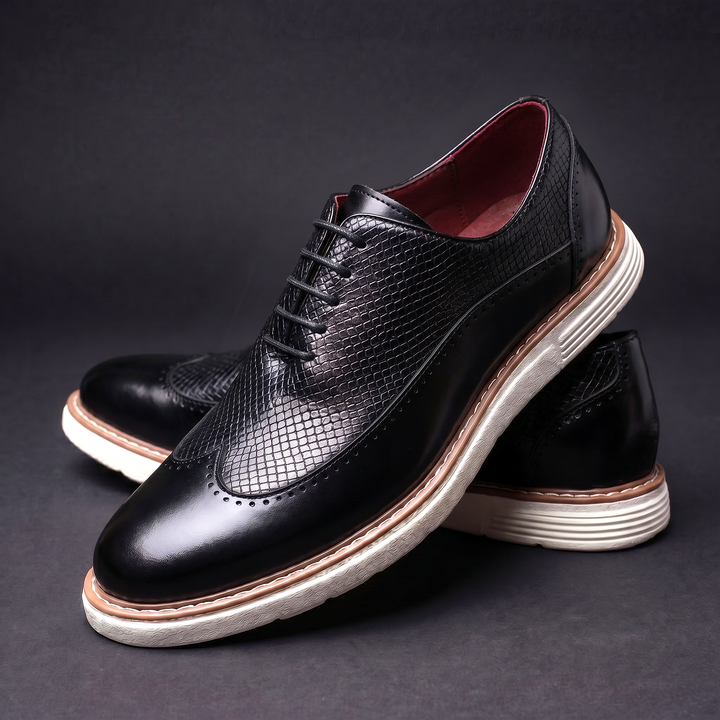 Nowoczesny wingtip oxfordy