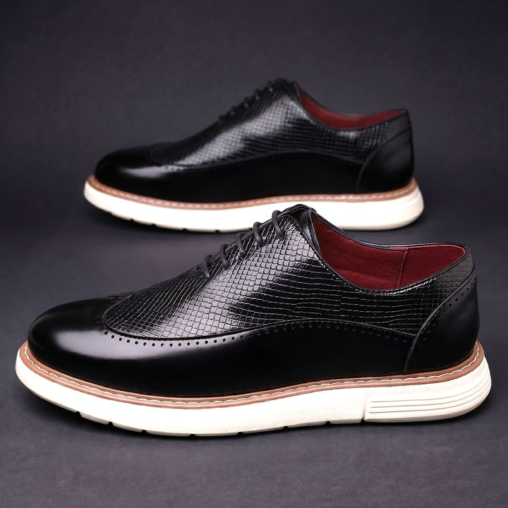 Nowoczesny wingtip oxfordy