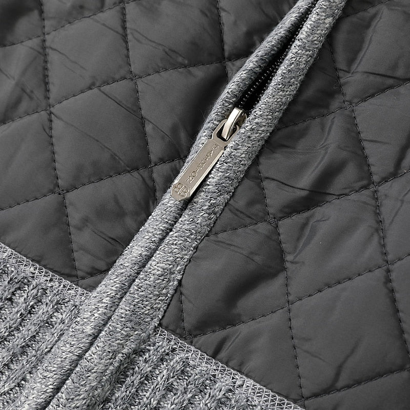 Zip-Up wyróżniać się kołnierz kardigan