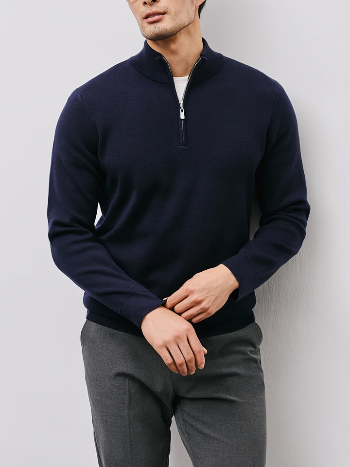 Elegancki zamek 1/4 sweter