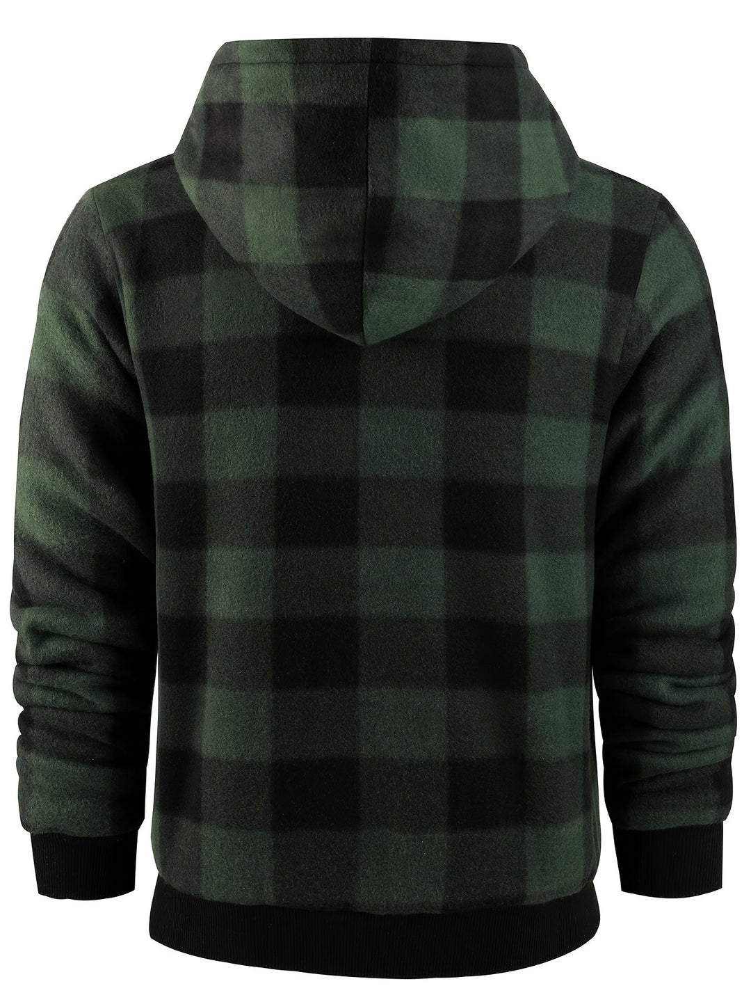 Przytulny z kapturem Zip-Up kurtka