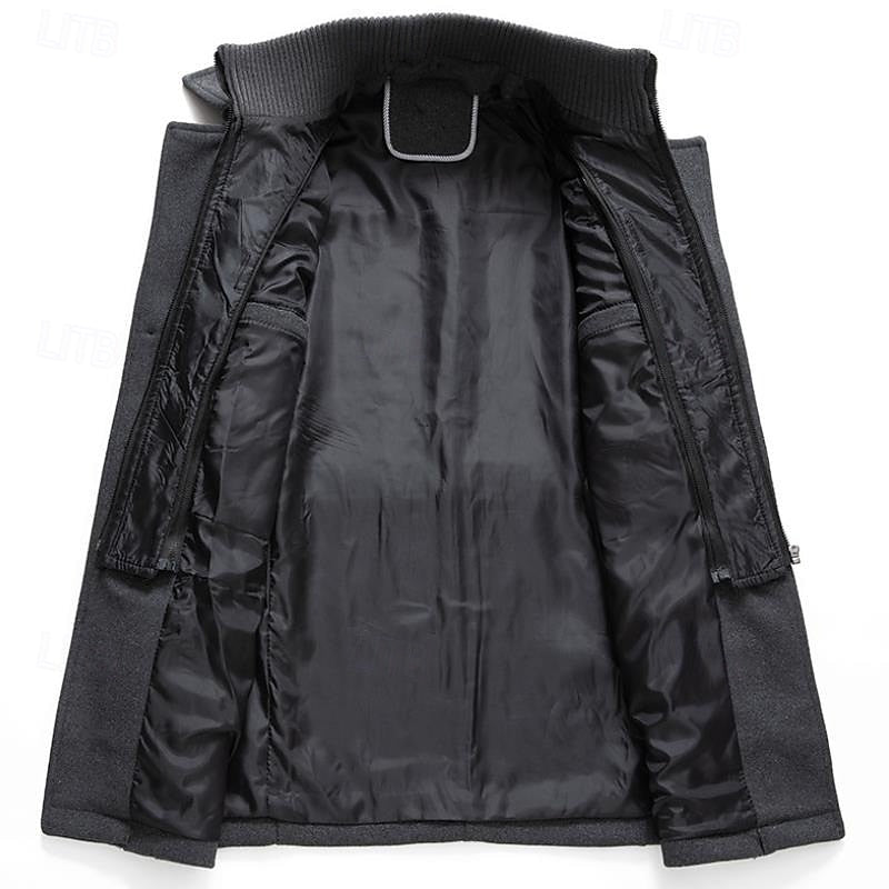 Elegancki dopasowany Overcoat