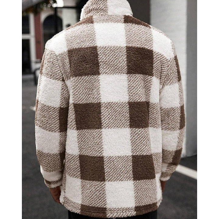 W kratę Standing-Collar kurtka