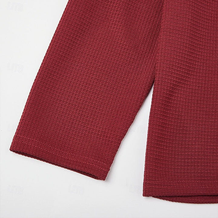 Zamek 1/4 fakturowany sweter