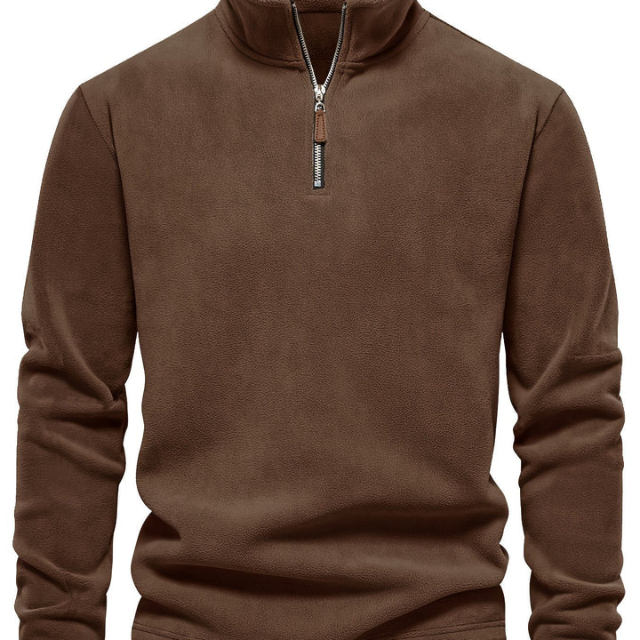 Zamek 1/2 stójka sweter