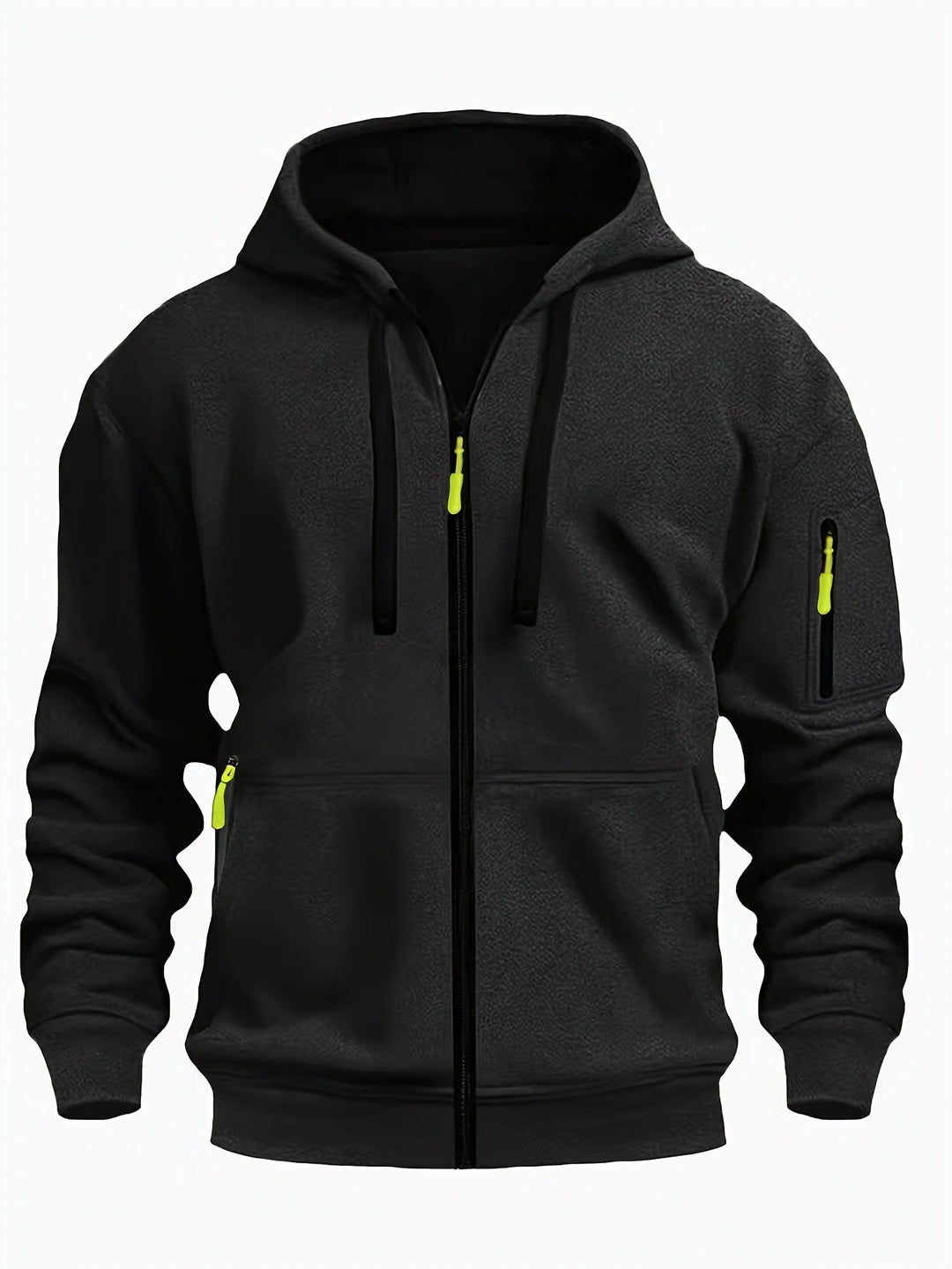 Codzienny Zip-Up bluza z kapturem