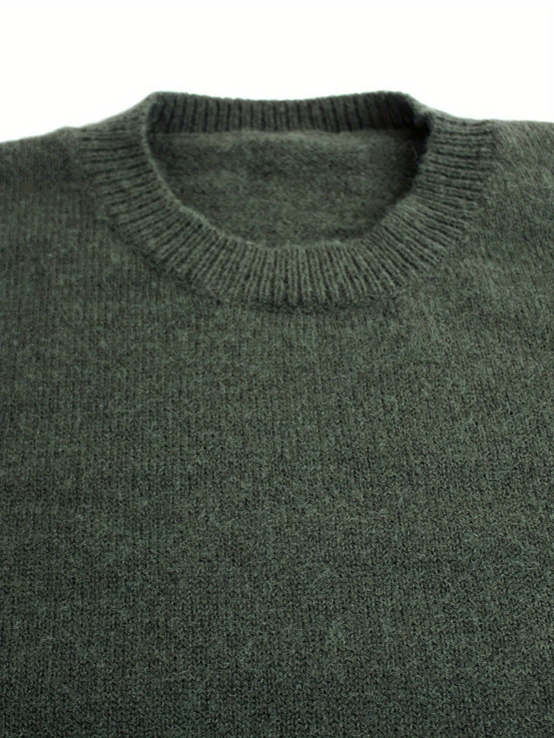 Striped-Cuff prążkowany sweter