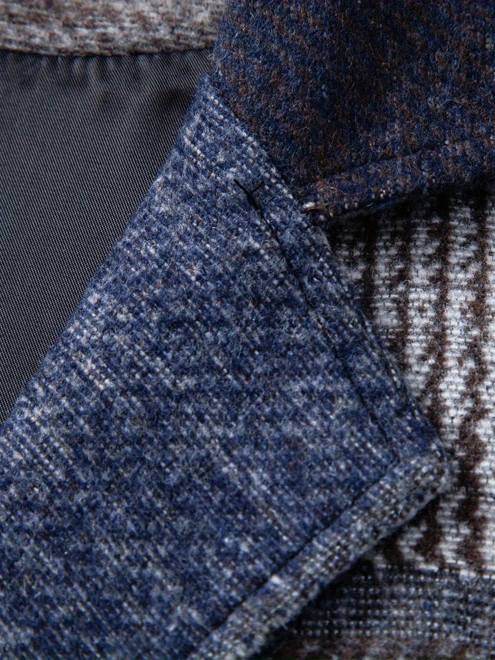 Patchwork dopasowany kamizelka