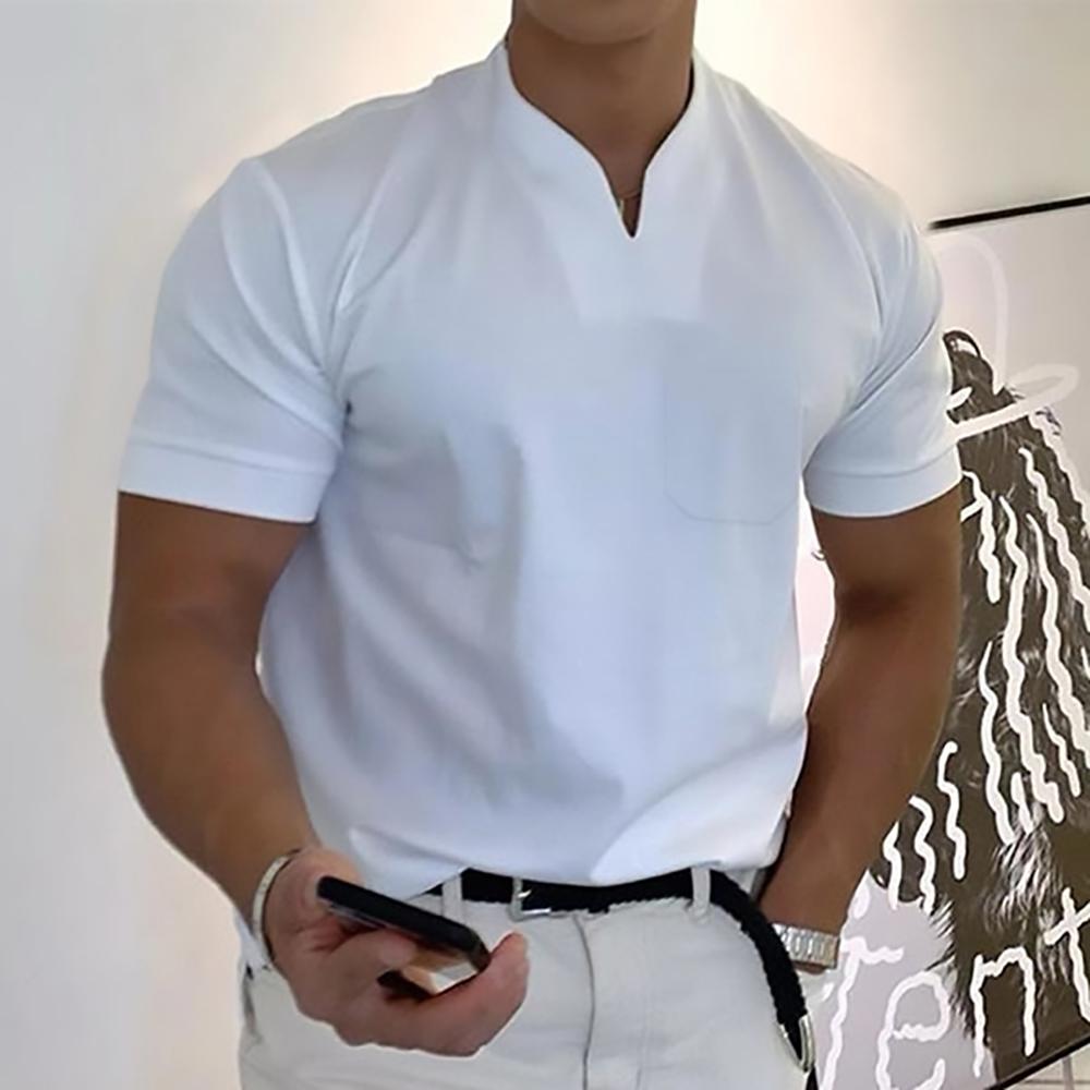 Elegancki kołnierz koszulka polo